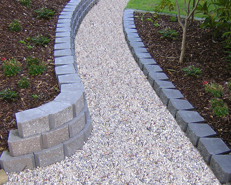 Garden Stone - Garden Wall - Charcoal